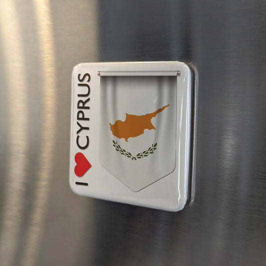 I Love Cyprus Fridge Magnet