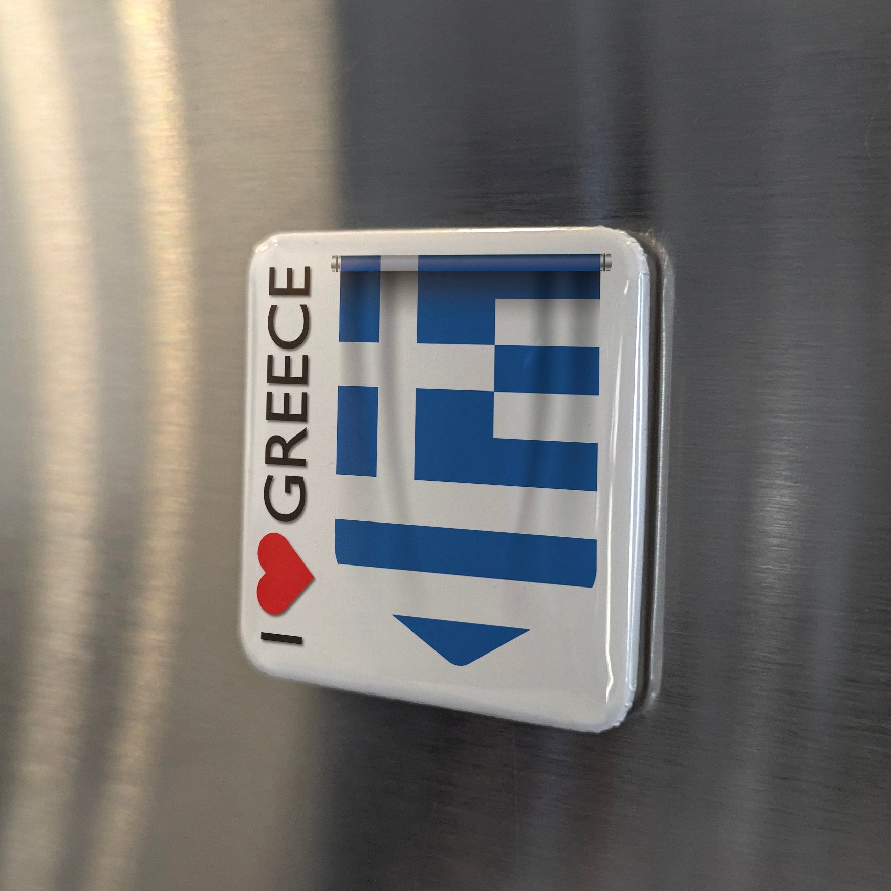 I Love Greece Fridge Magnet