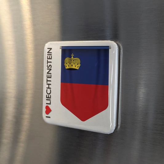 I Love Liechtenstein Fridge Magnet