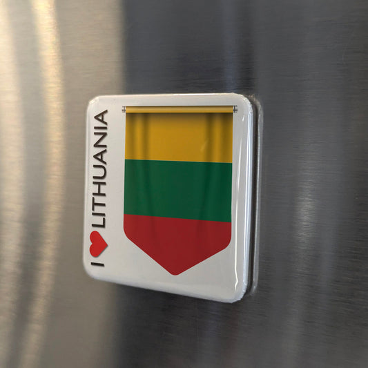 I Love Lithuania Fridge Magnet