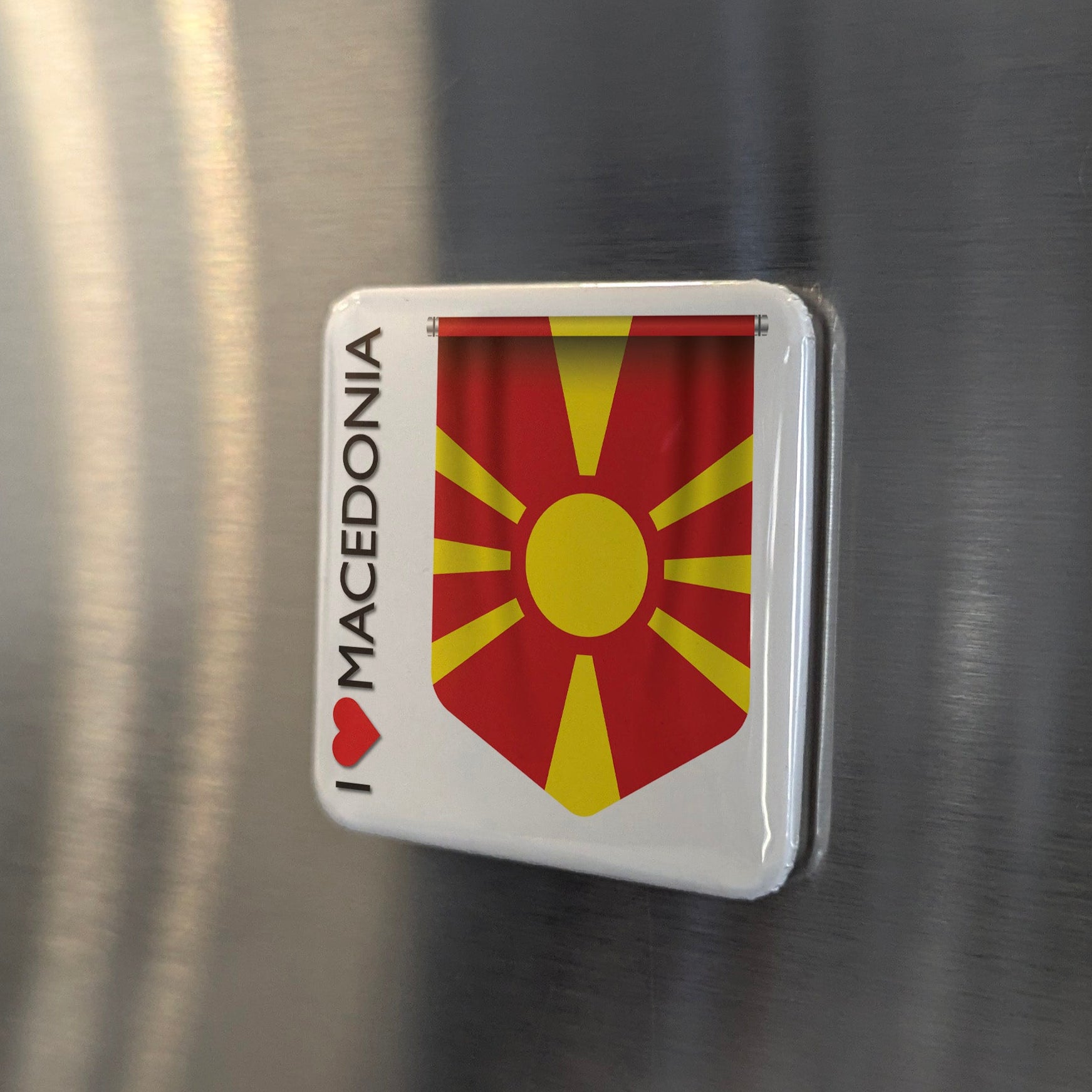 I Love Macedonia Fridge Magnet