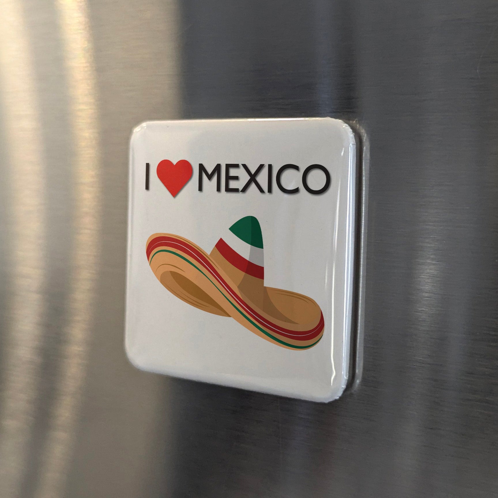 I LOVE Mexico Fridge Magnet