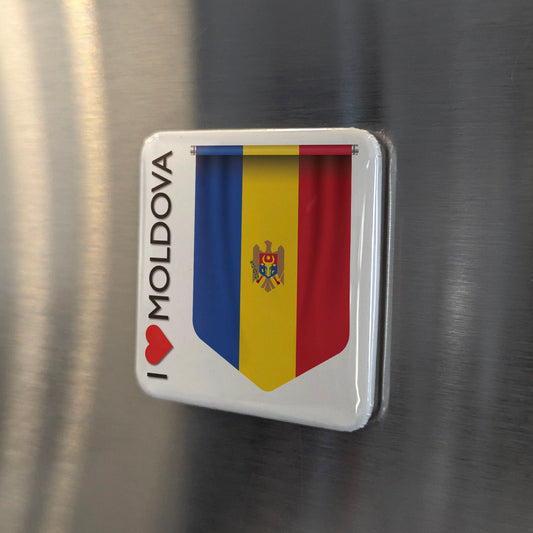 I Love Moldova Fridge Magnet