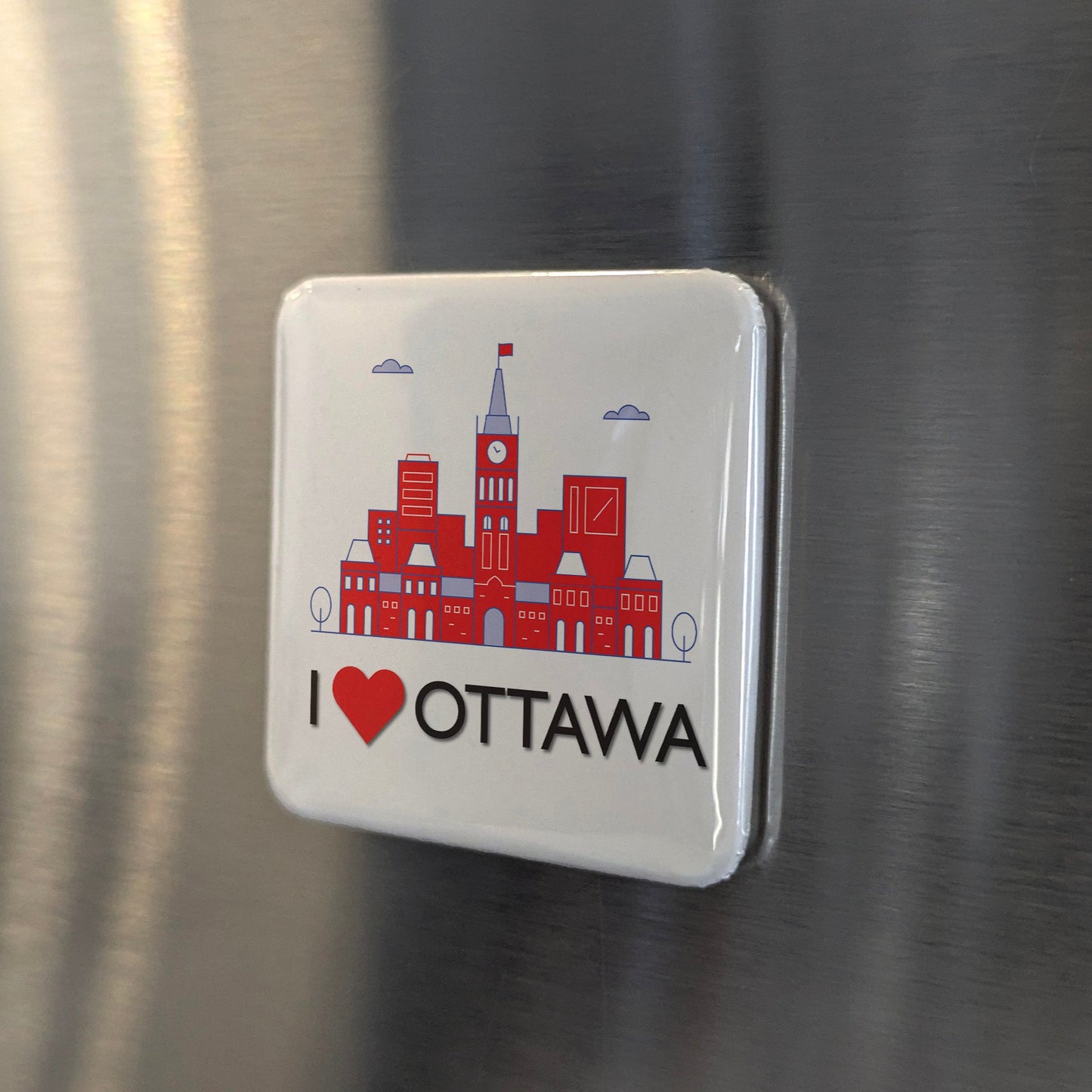 I love Ottawa Fridge Magnet