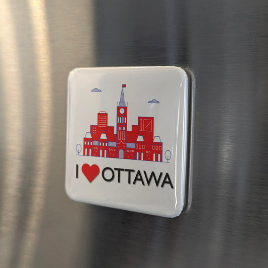 I love Ottawa Fridge Magnet