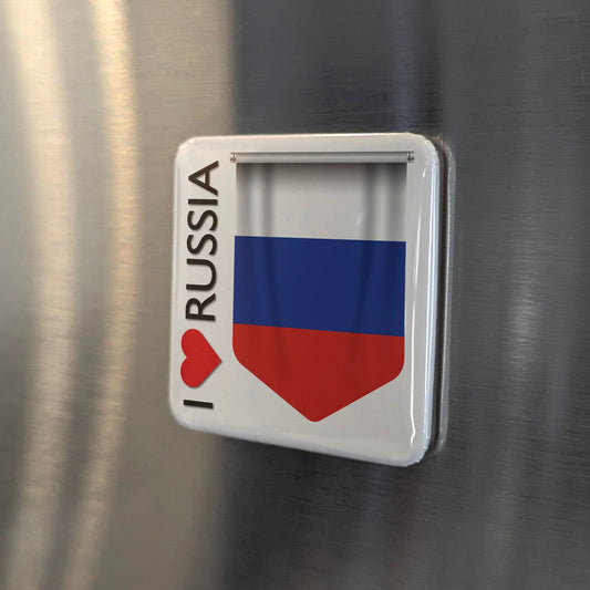 I Love Russia Fridge Magnet