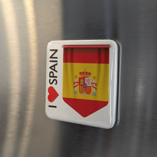 I Love Spain Fridge Magnet