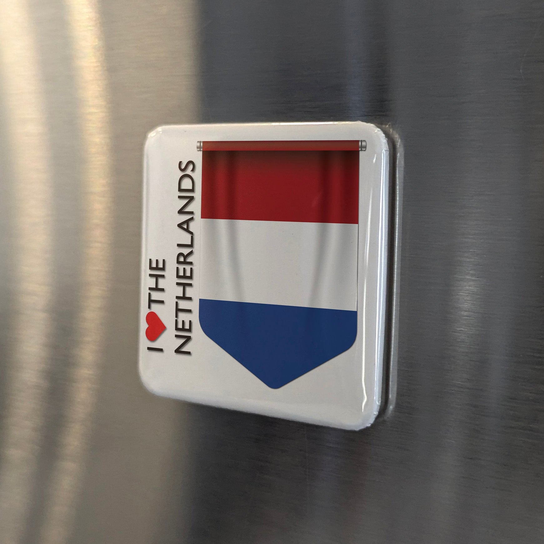 I Love The Netherlands Fridge Magnet