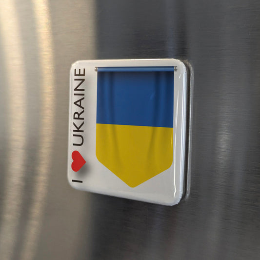 I Love Ukraine Fridge Magnet