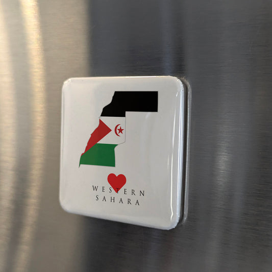 Western Sahara Fridge Magnet - PhiloPerse