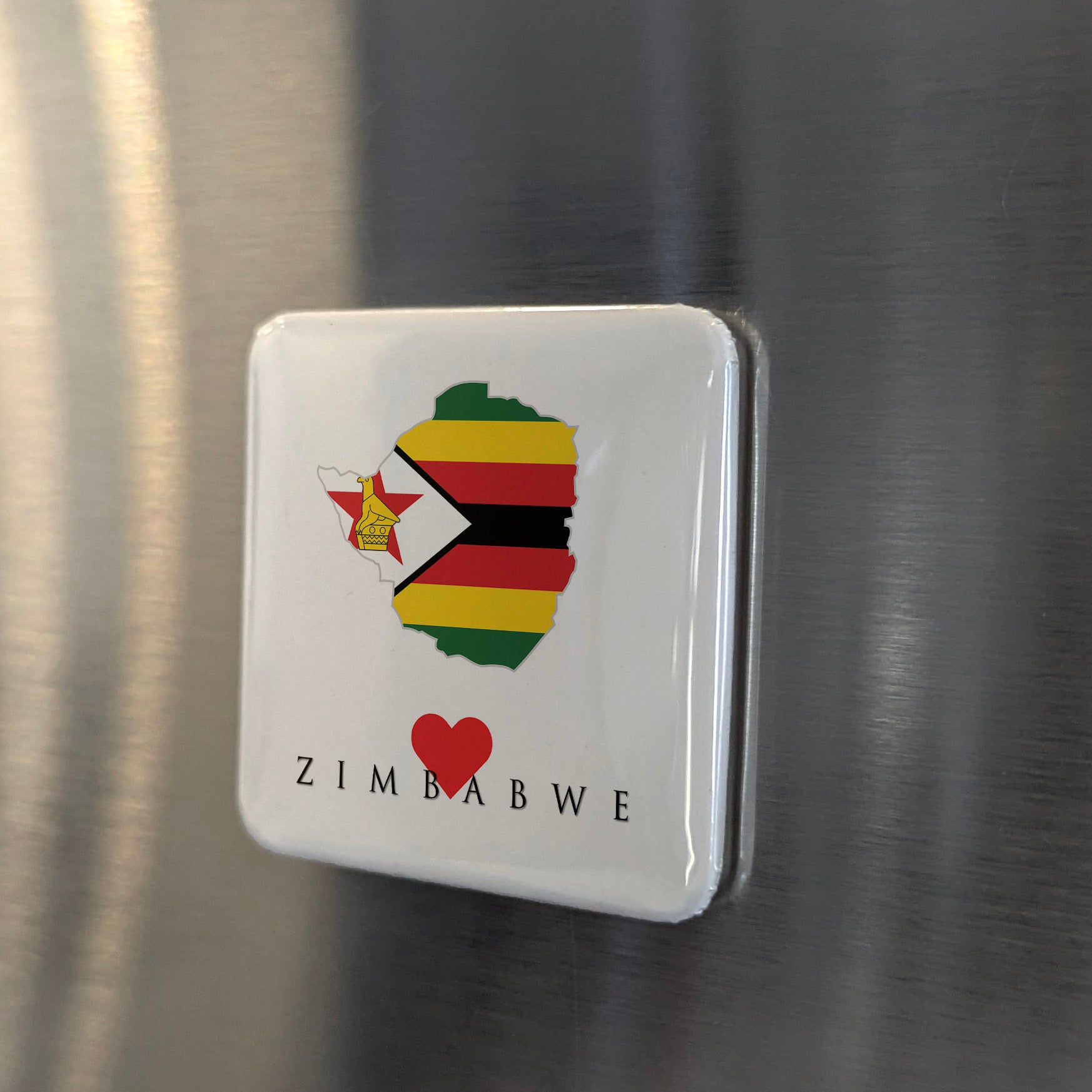 Zimbabwe Fridge Magnet - PhiloPerse