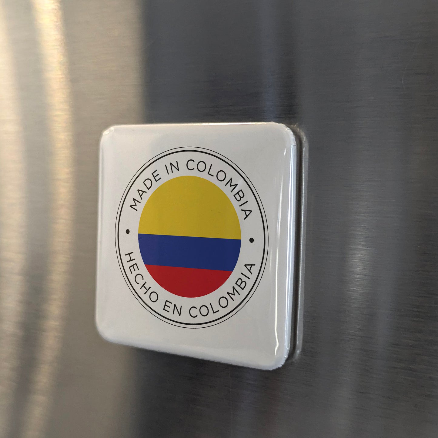 Made in Colombia Fridge Magnet - PhiloPerse