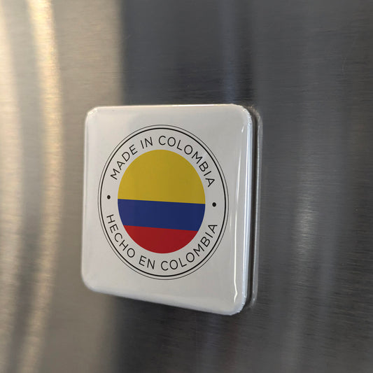 Made in Colombia Fridge Magnet - PhiloPerse