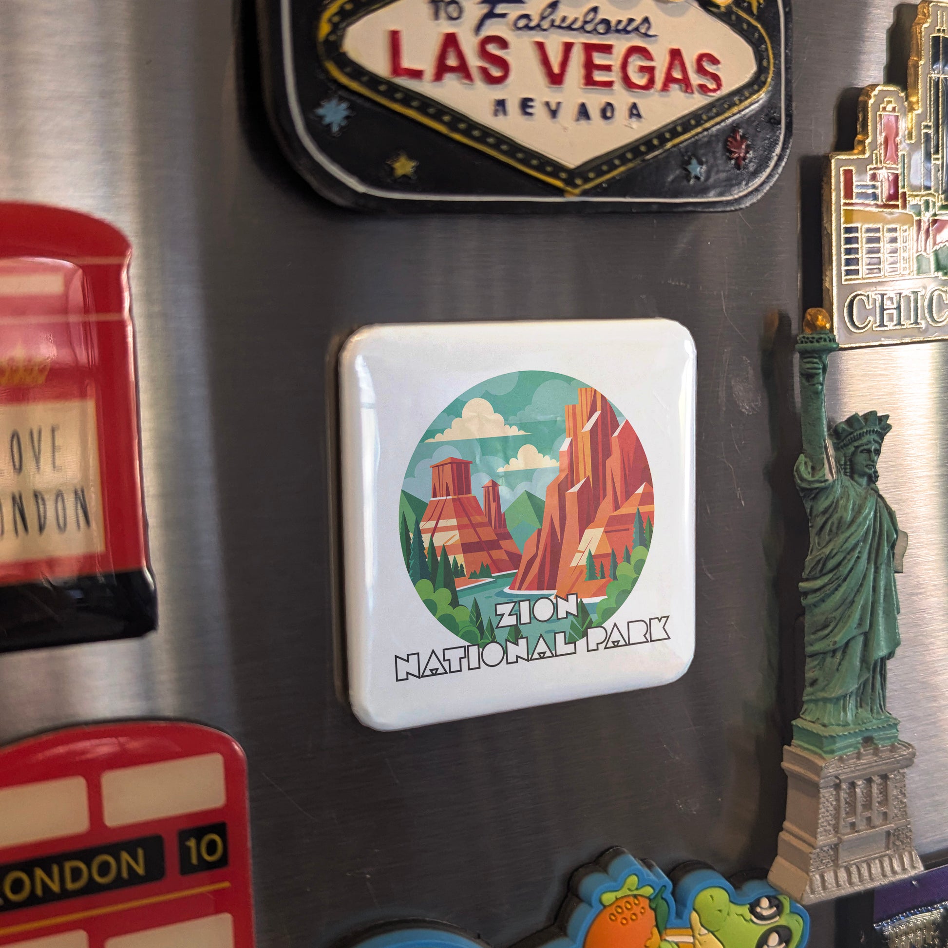 Zion National Park Fridge Magnet - PhiloPerse