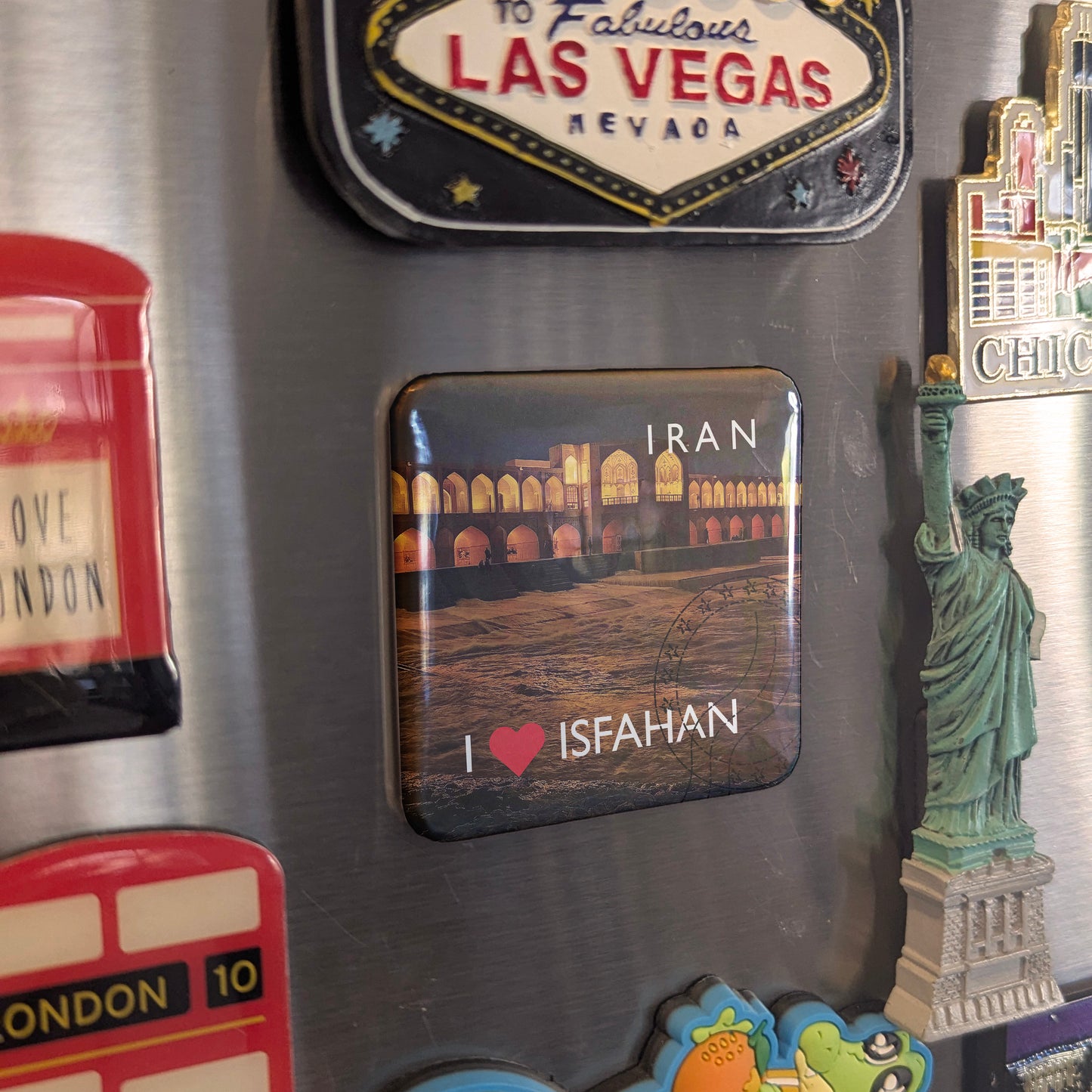 I Love Isfahan Fridge Magnet - PhiloPerse