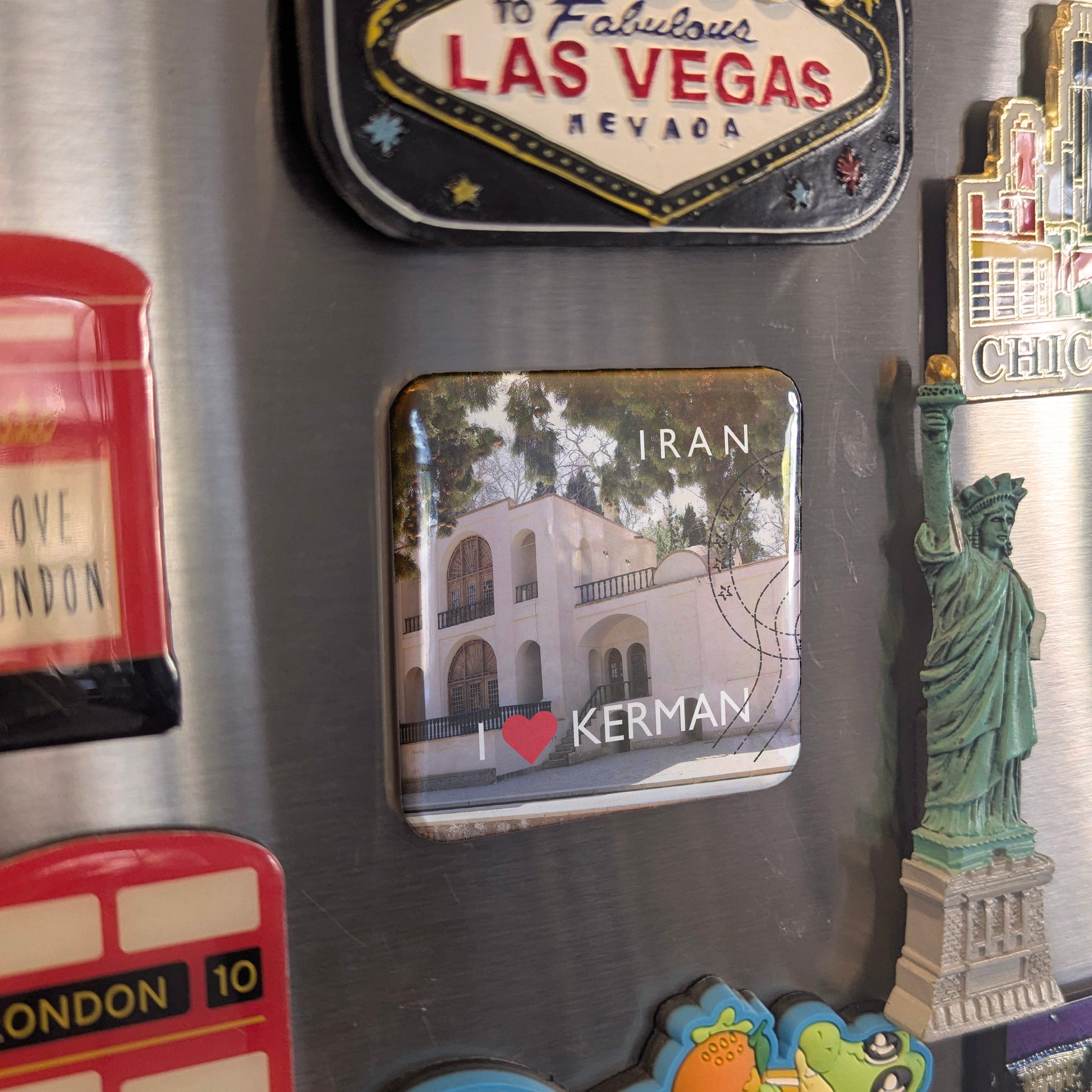 I Love Kerman Fridge Magnet - PhiloPerse