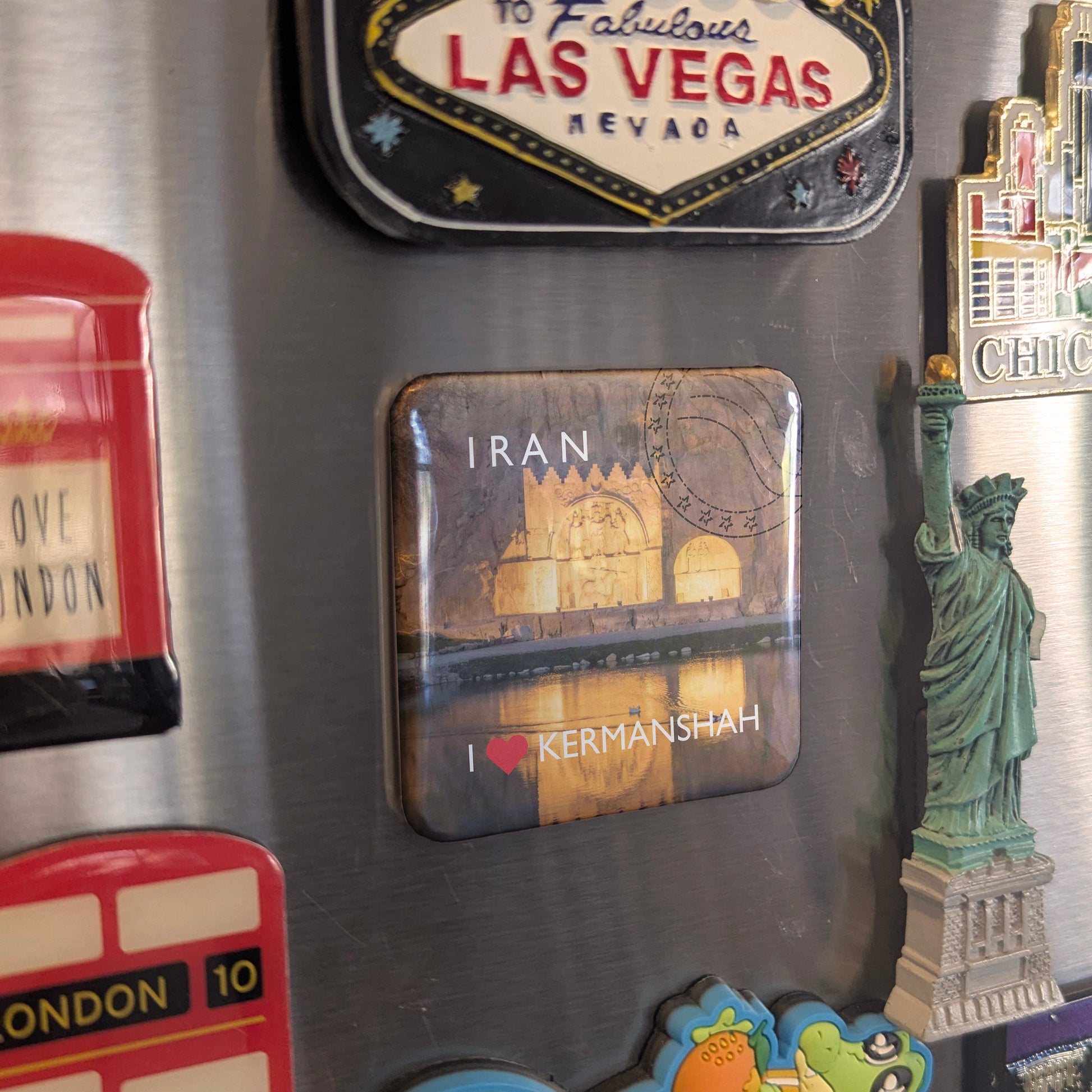 I Love Kermanshah Fridge Magnet - PhiloPerse