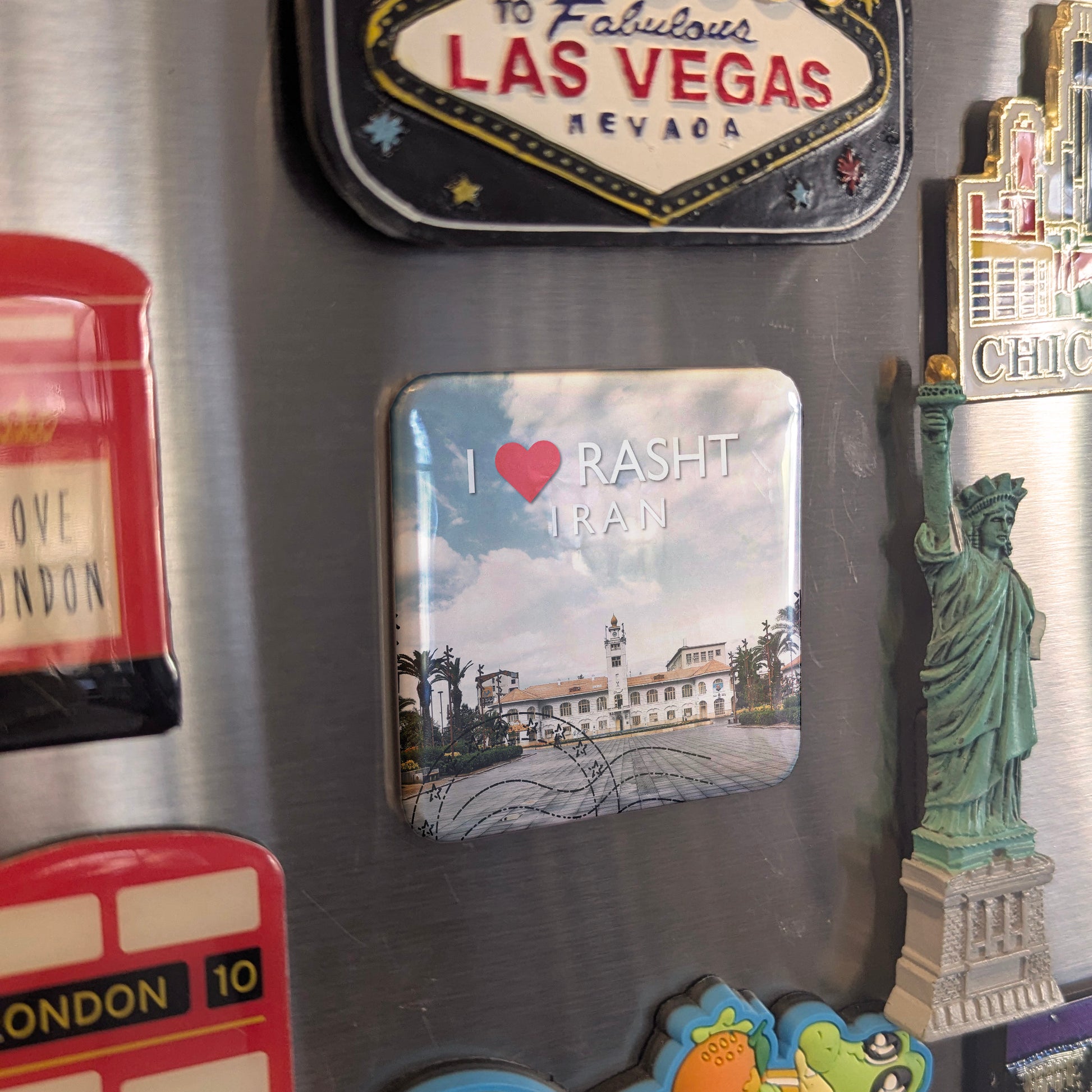I Love Rasht Fridge Magnet - PhiloPerse