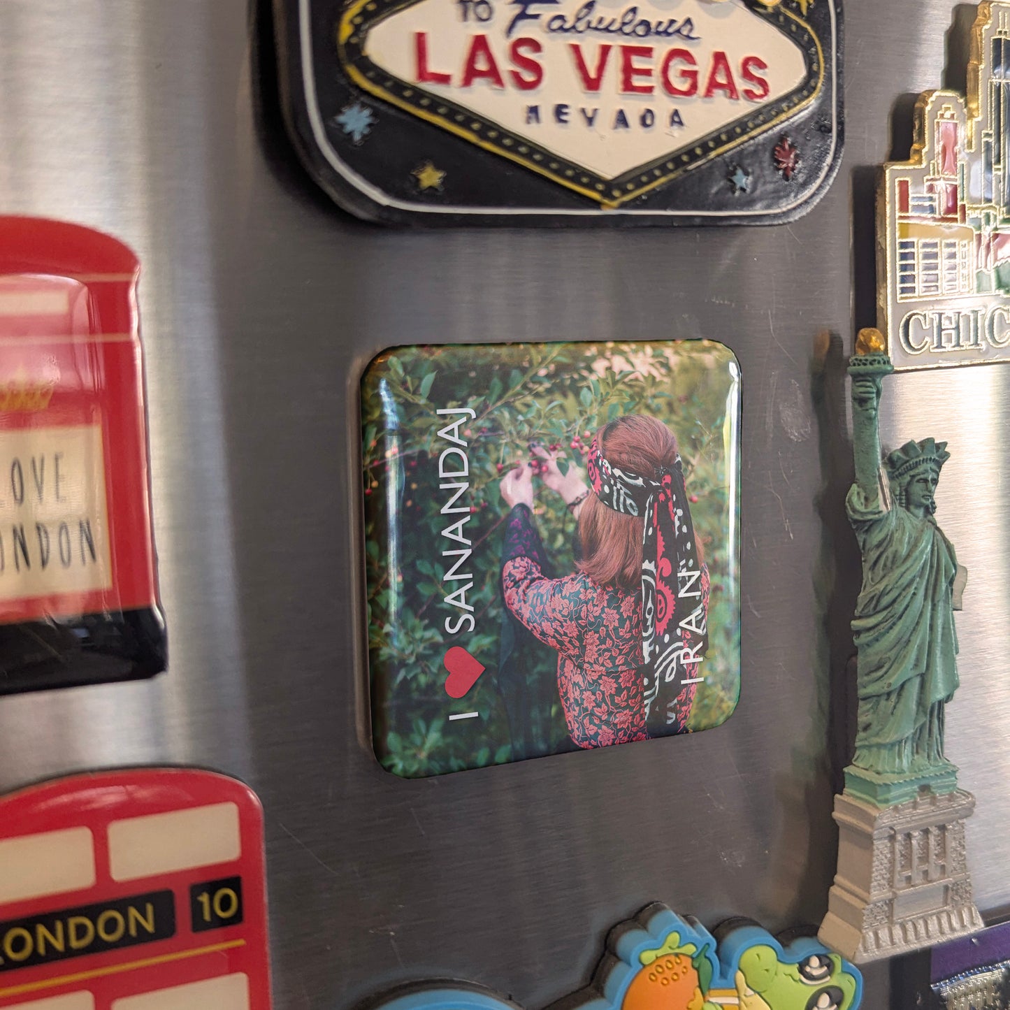 I Love Sanandaj Fridge Magnet - PhiloPerse