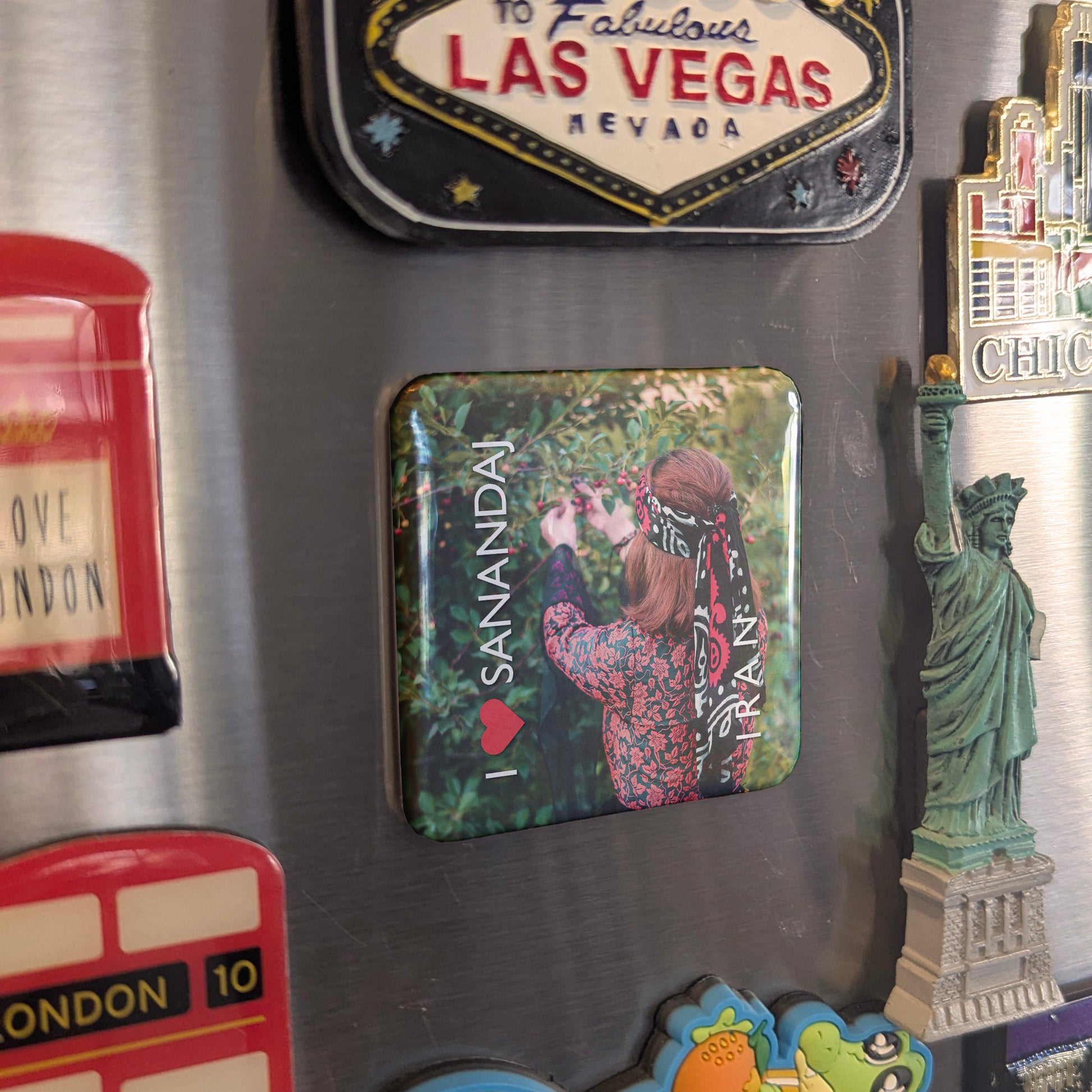 I Love Sanandaj Fridge Magnet - PhiloPerse