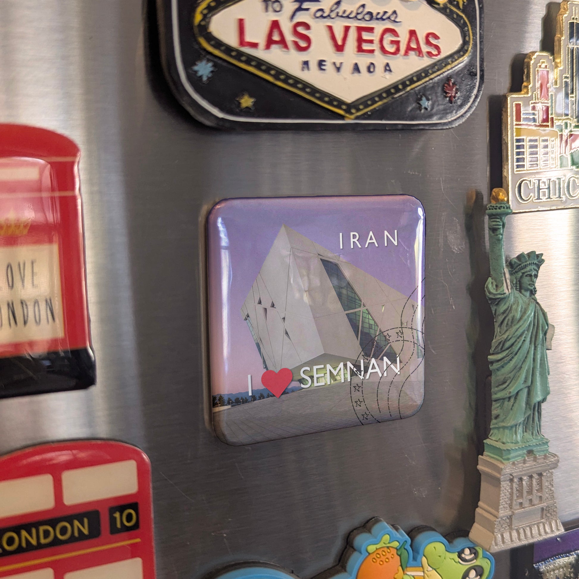 I Love Semnan Fridge Magnet - PhiloPerse