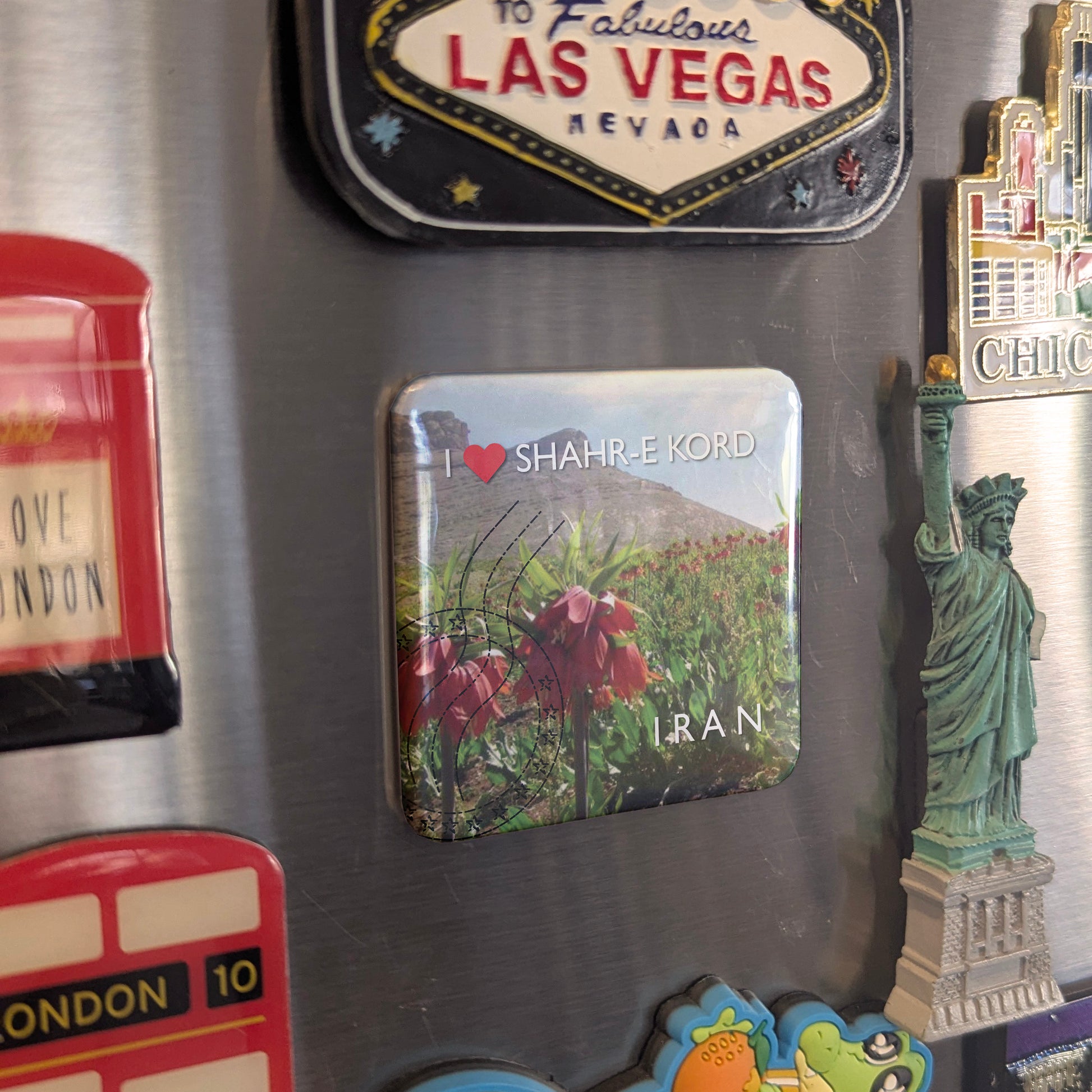 I Love Shahr-e Kord Fridge Magnet - PhiloPerse