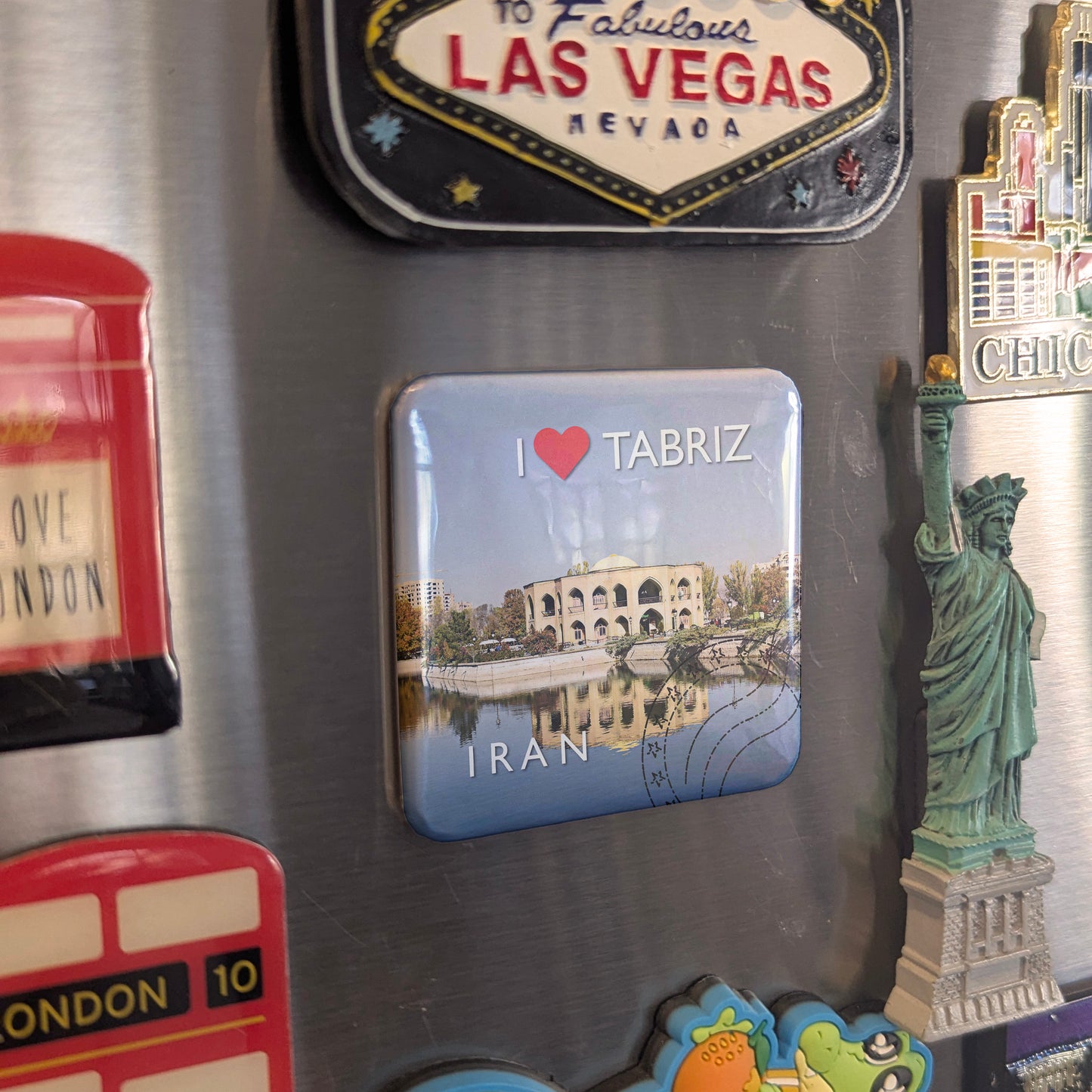 I Love Tabriz Fridge Magnet - PhiloPerse