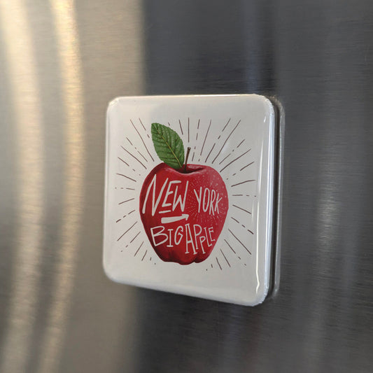 New York The Big Apple Fridge Magnet