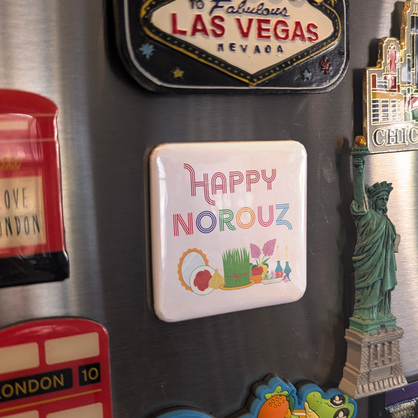 Happy Norouz Fridge Magnet - PhiloPerse