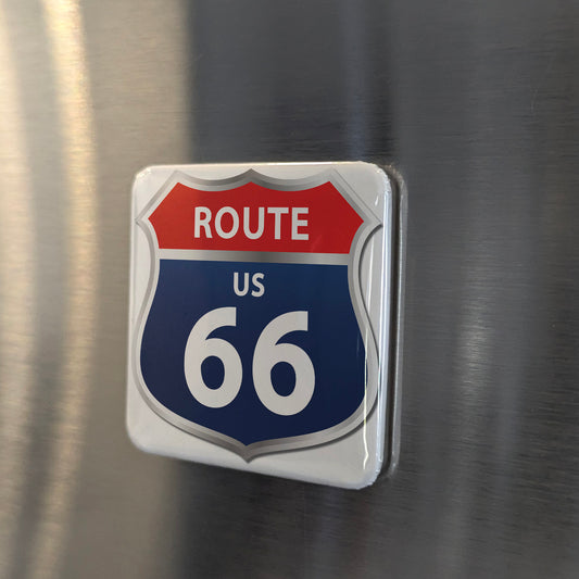 Route 66 Fridge Magnet