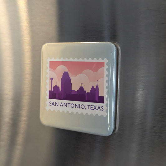San Antonio Fridge Magnet