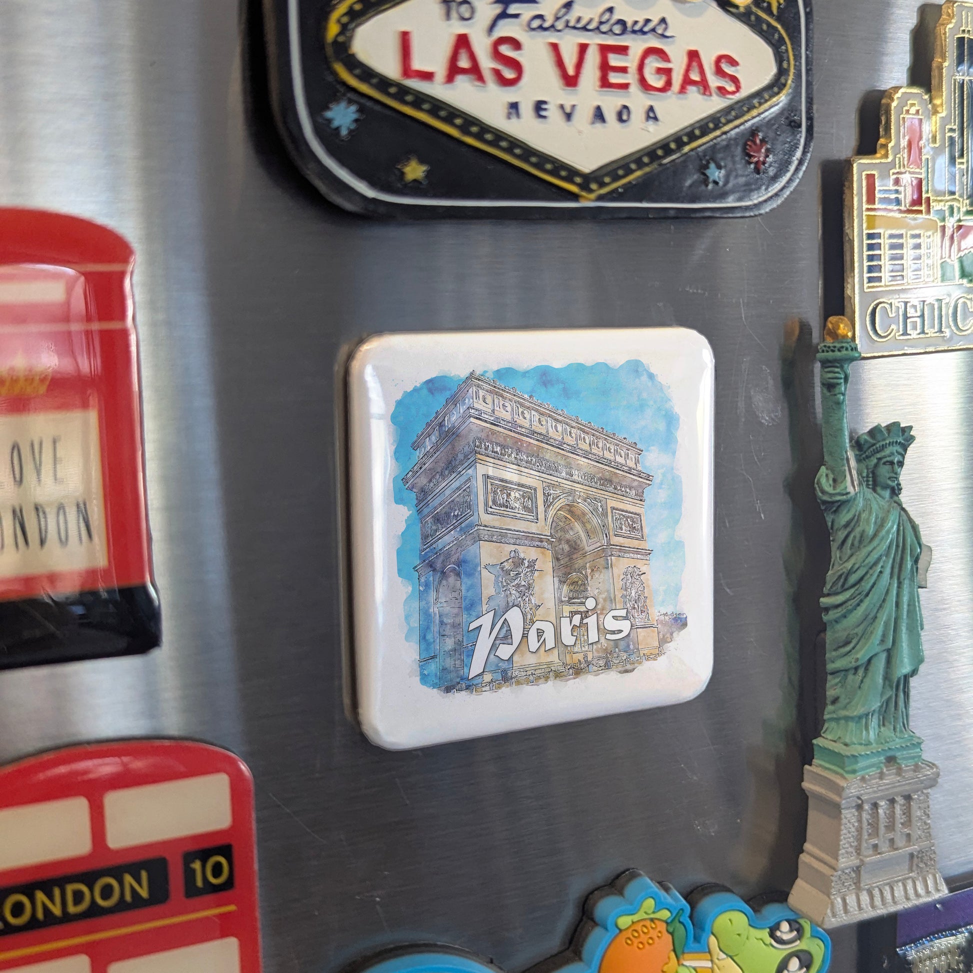Arc de Triomphe in Paris Fridge Magnet - PhiloPerse