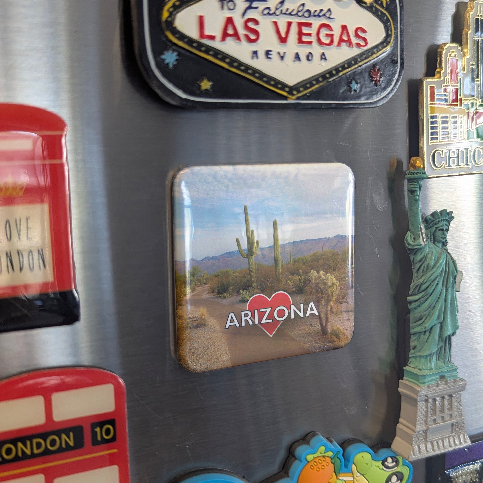 Arizona View Fridge Magnet - PhiloPerse