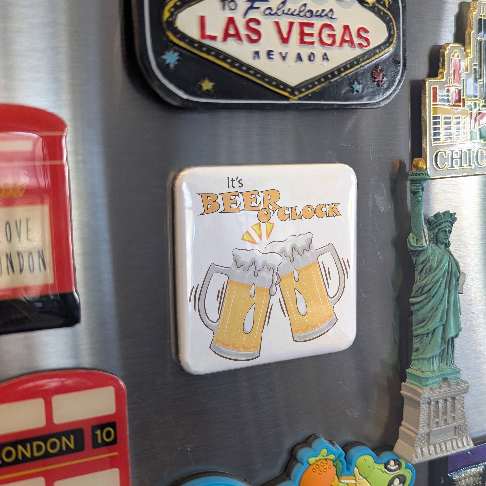 Beer O'clock Fridge Magnet - PhiloPerse