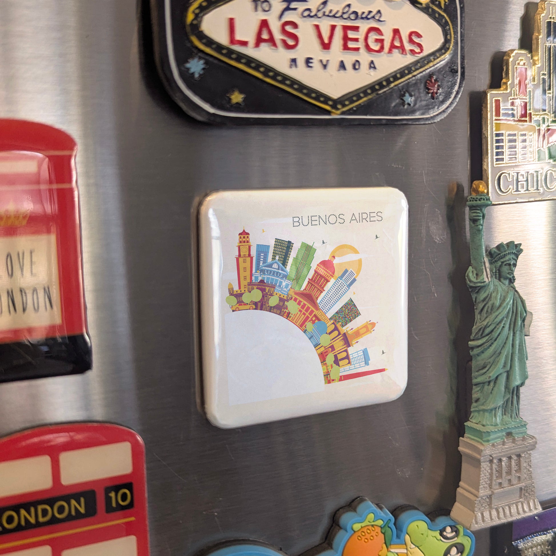 Buenos Aires Skyline Fridge Magnet - PhiloPerse