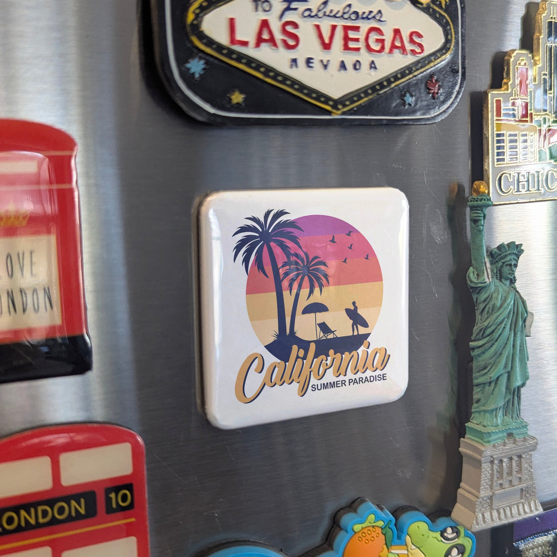 California Fridge Magnet