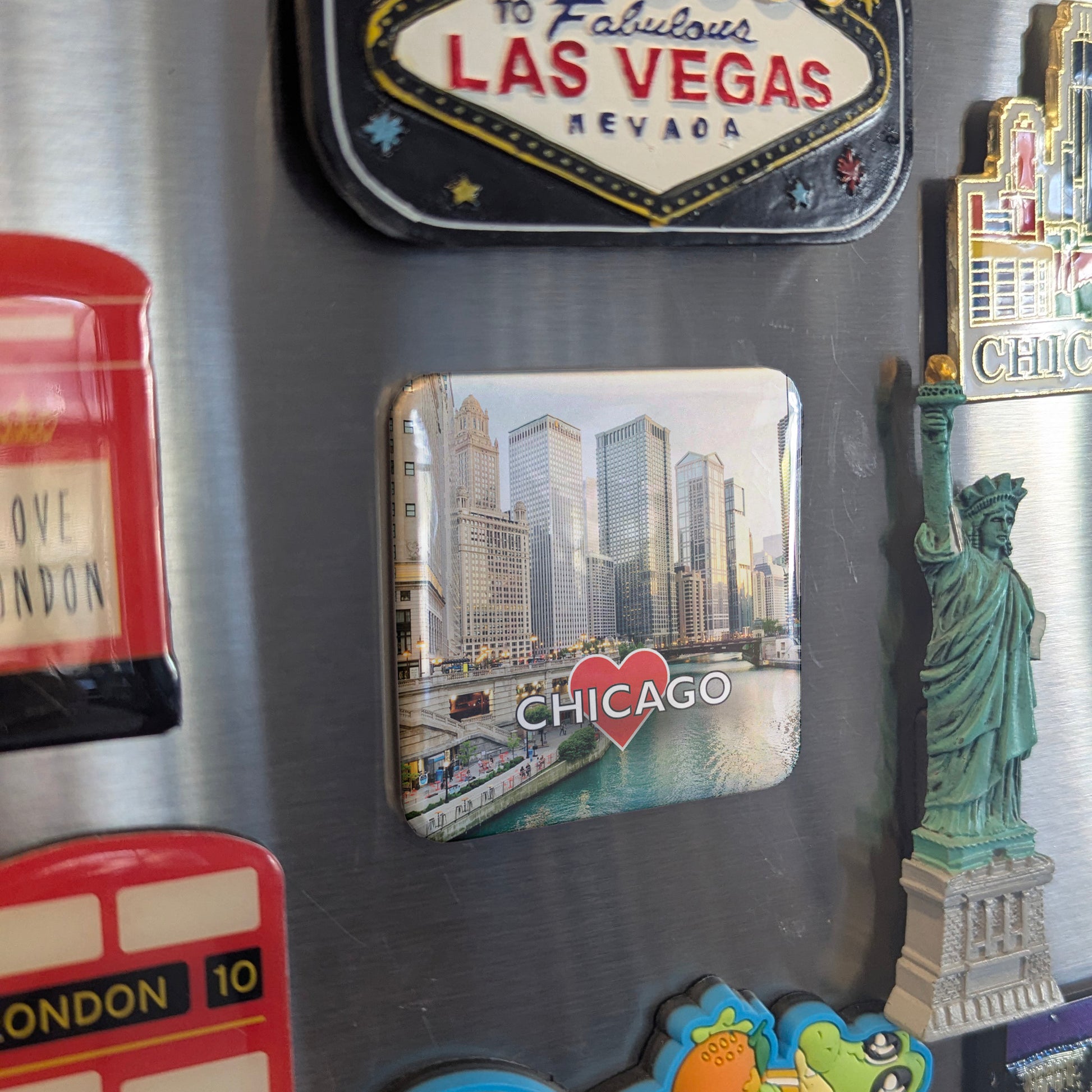Chicago River Fridge Magnet - PhiloPerse