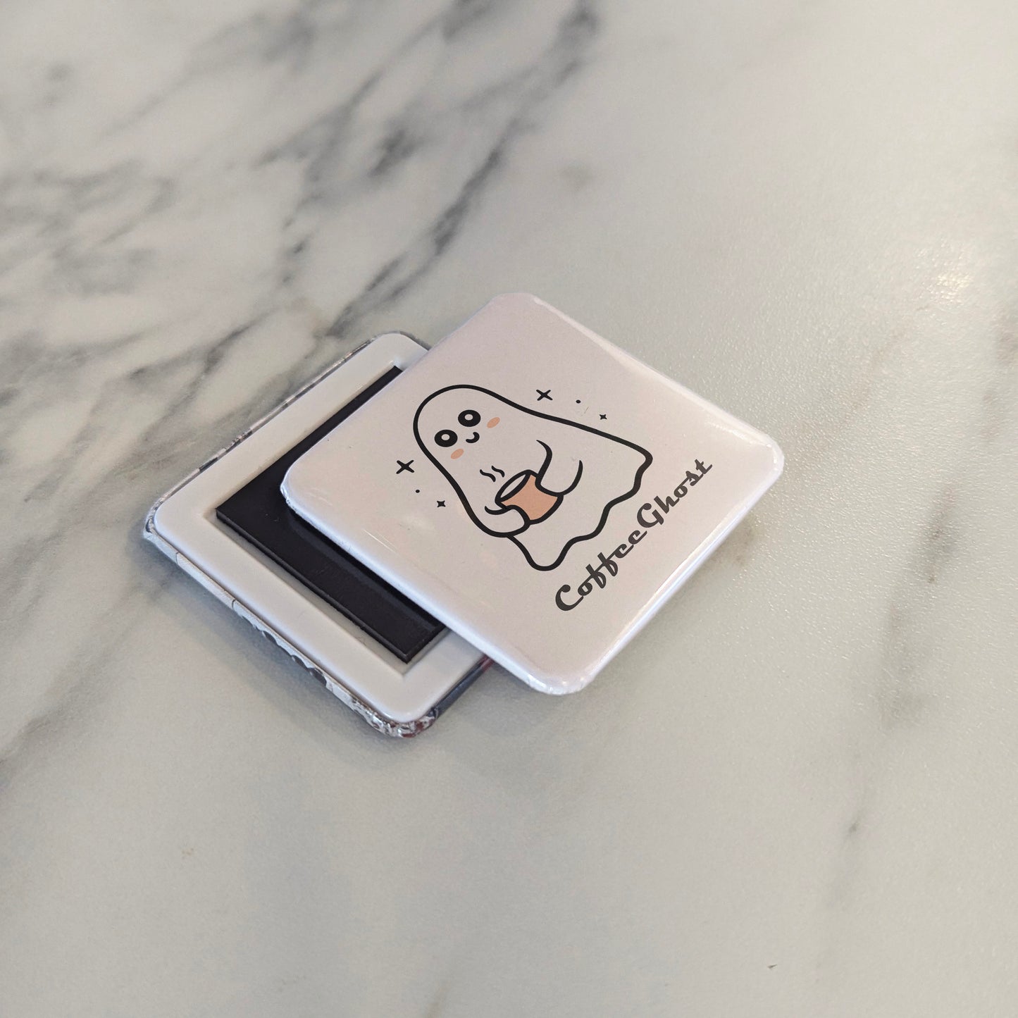 Coffee Ghost Fridge Magnet - PhiloPerse