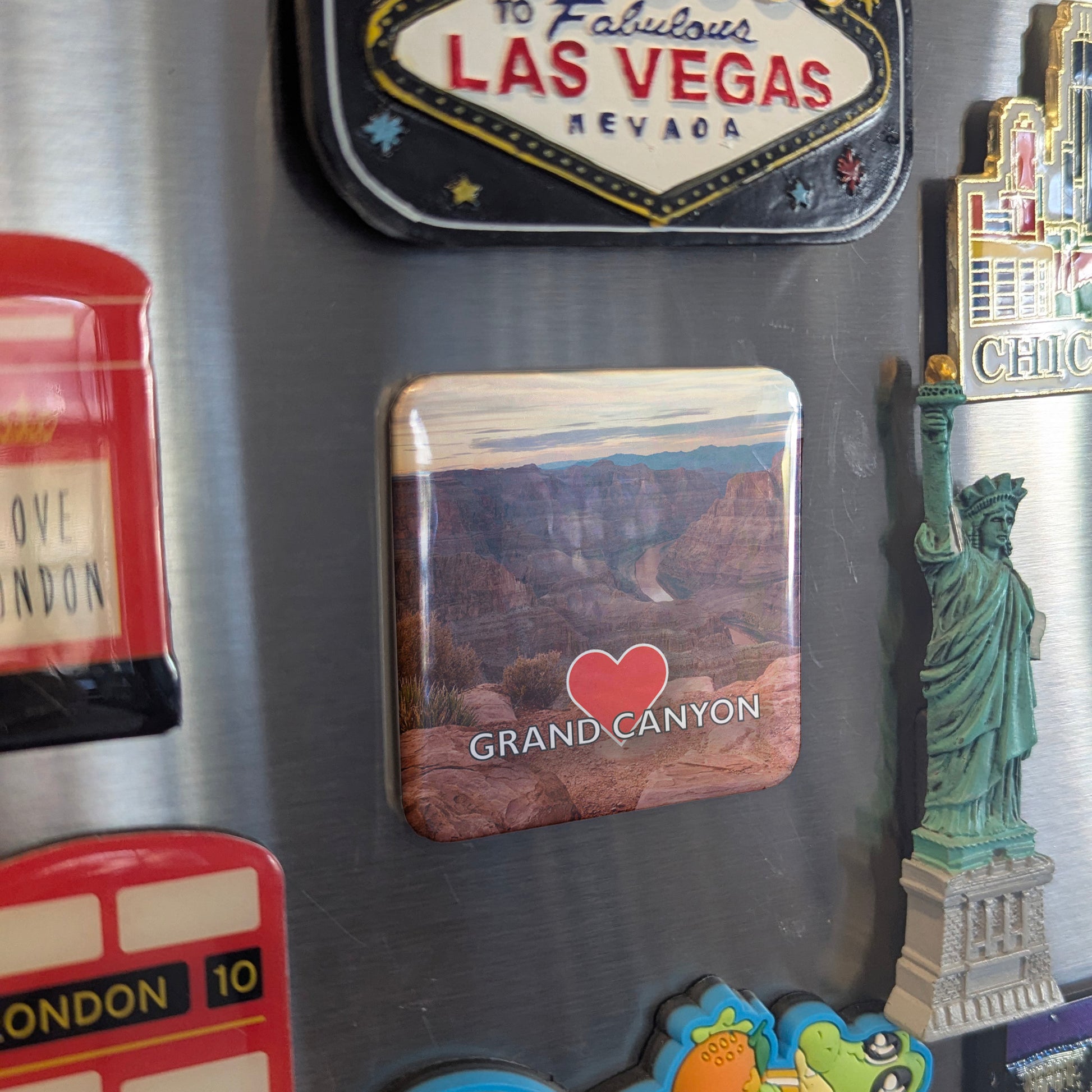 Grand Canyon View Fridge Magnet - PhiloPerse