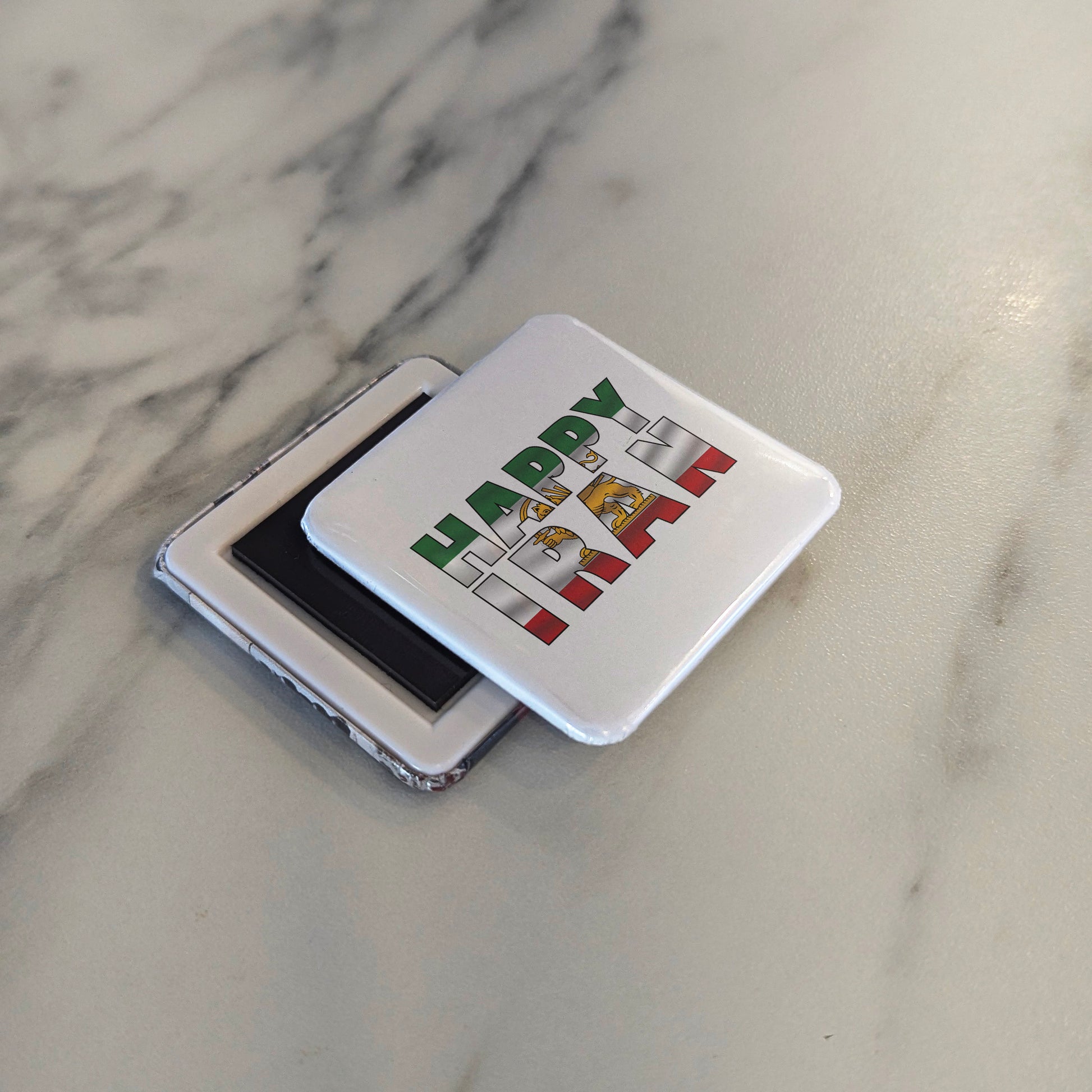 Happy Iran Fridge Magnet - PhiloPerse