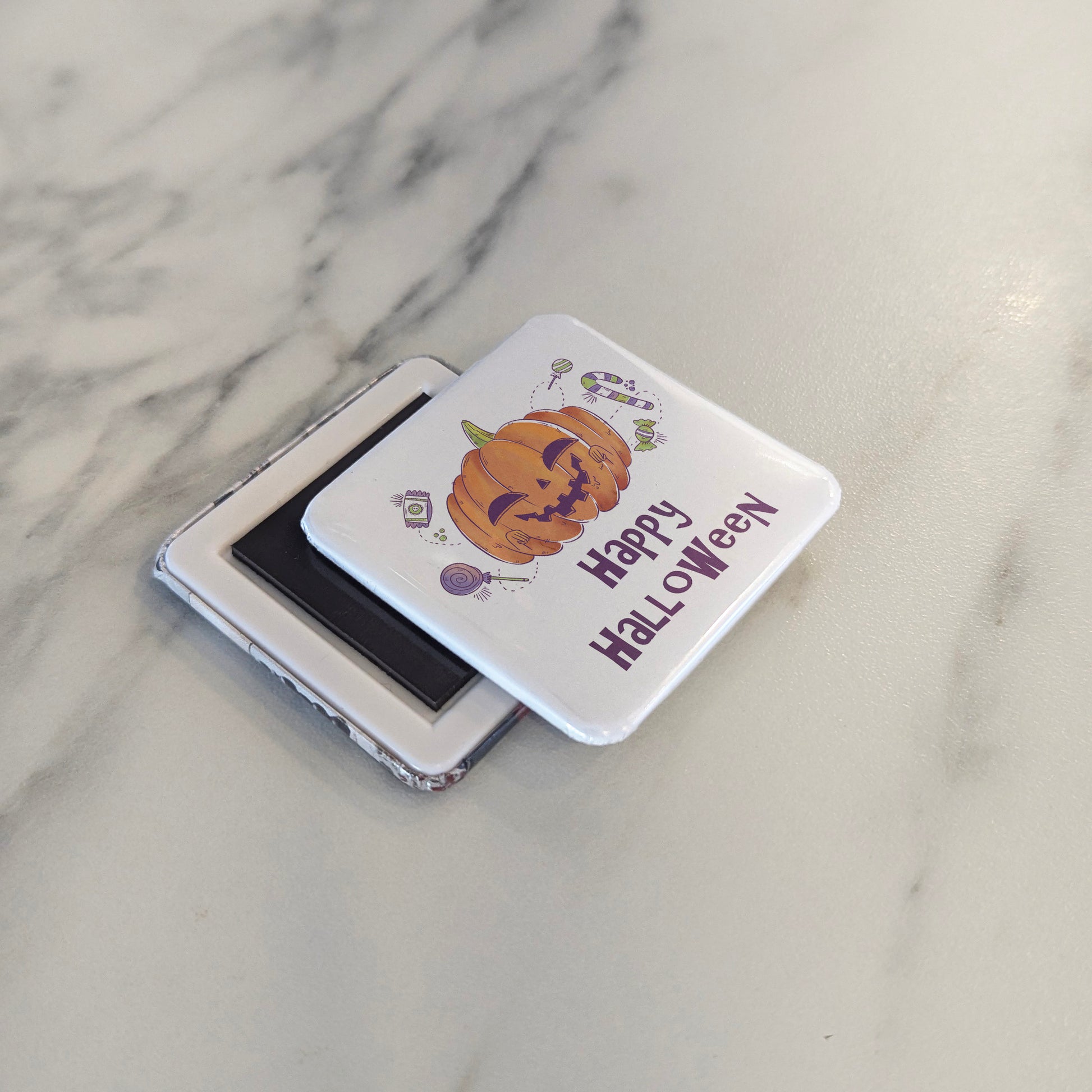 Happy Halloween V6 Fridge Magnet - PhiloPerse