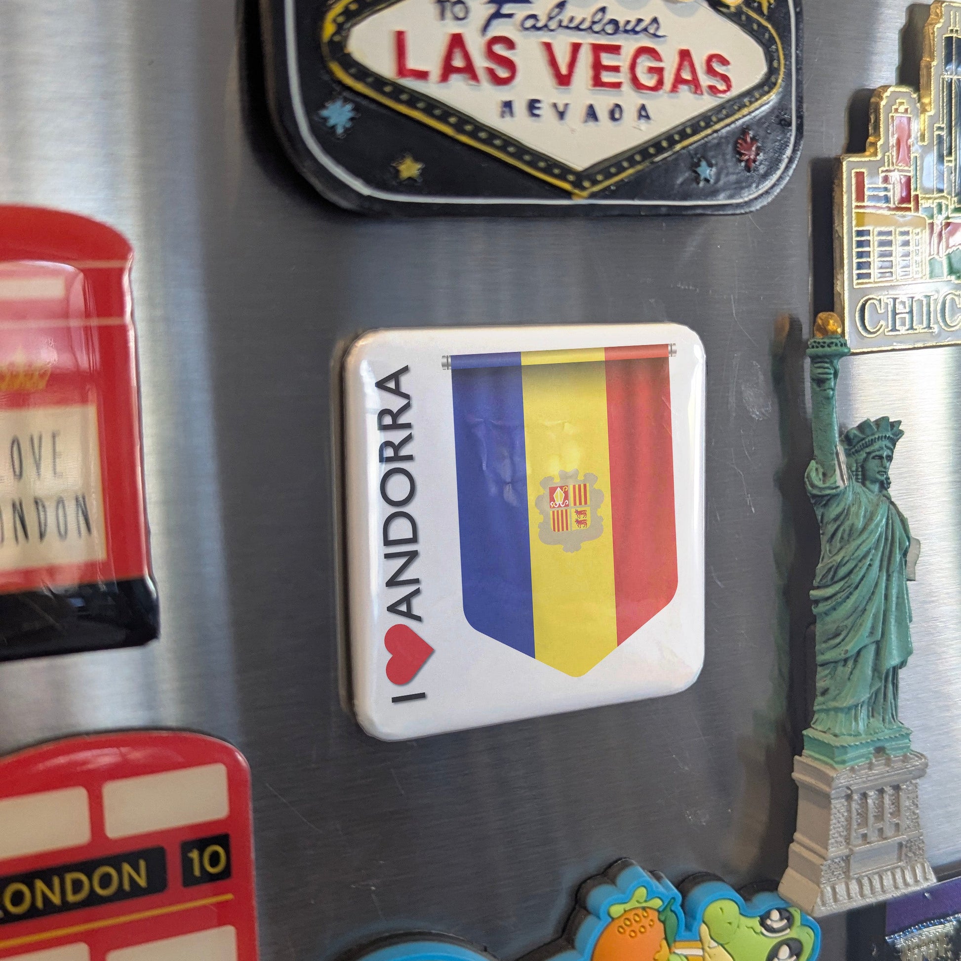 I Love Andorra Fridge Magnet