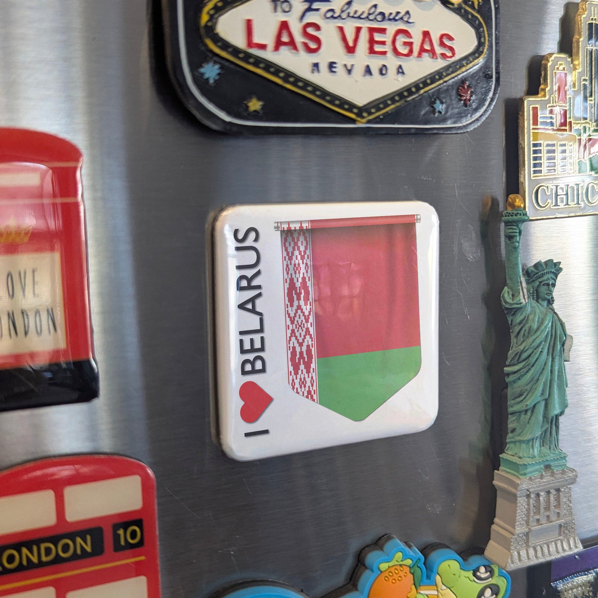 I Love Belarus Fridge Magnet