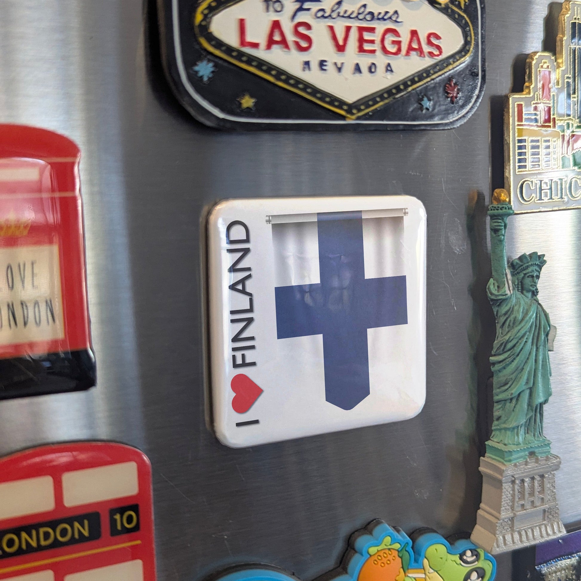 I Love Finland Fridge Magnet