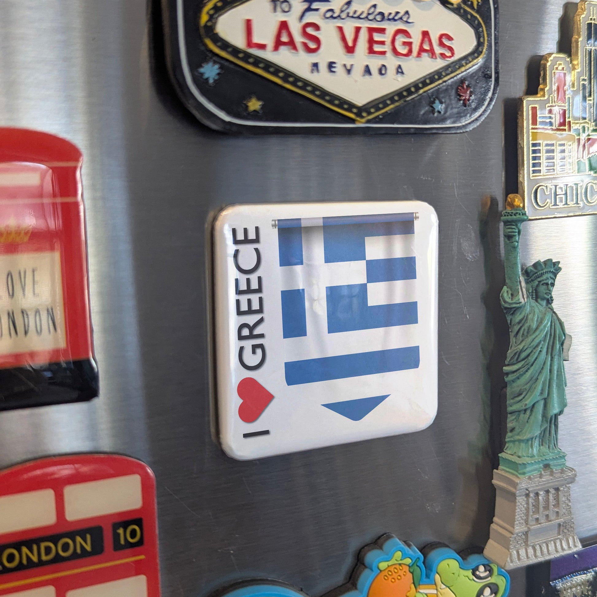 I Love Greece Fridge Magnet