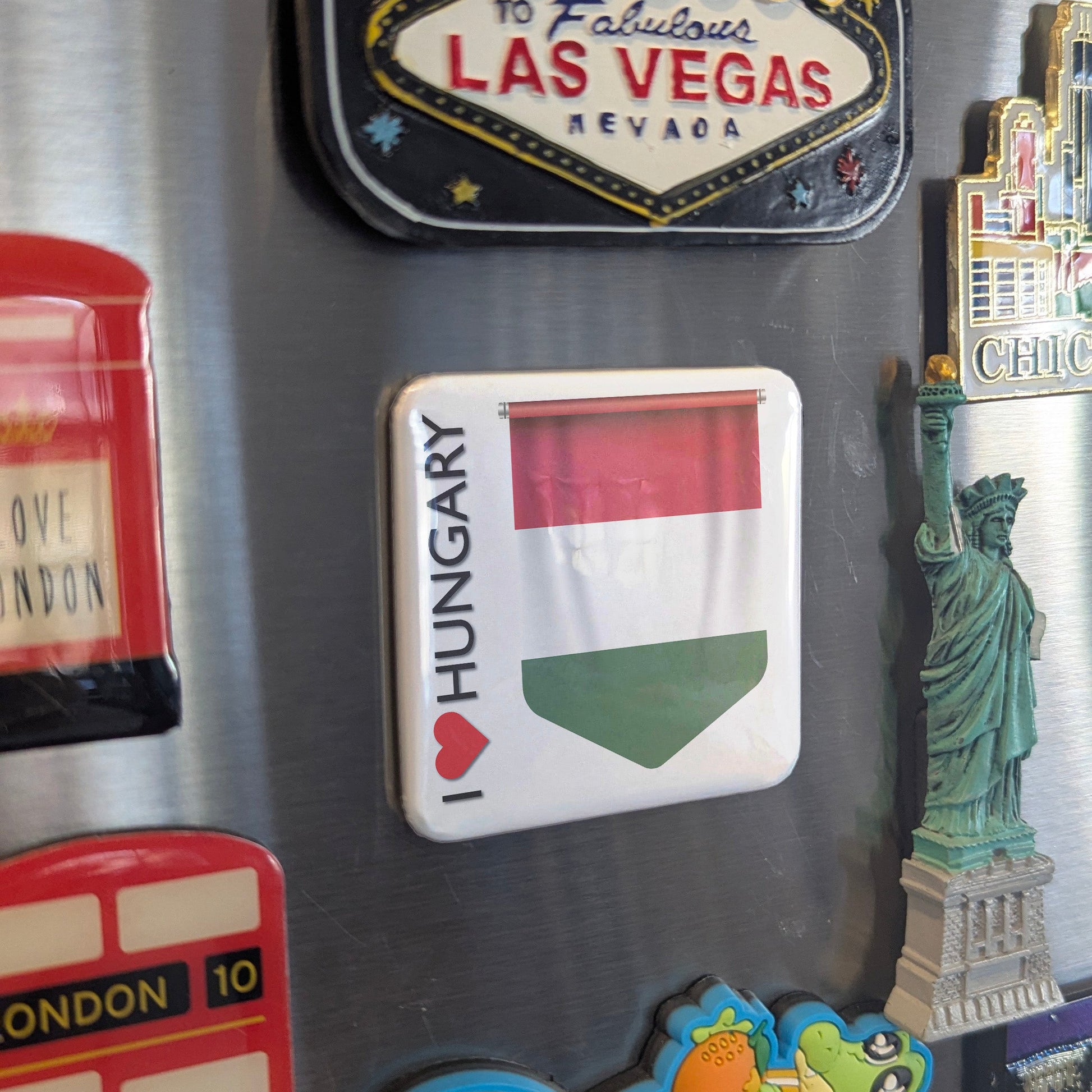 I Love Hungary Fridge Magnet