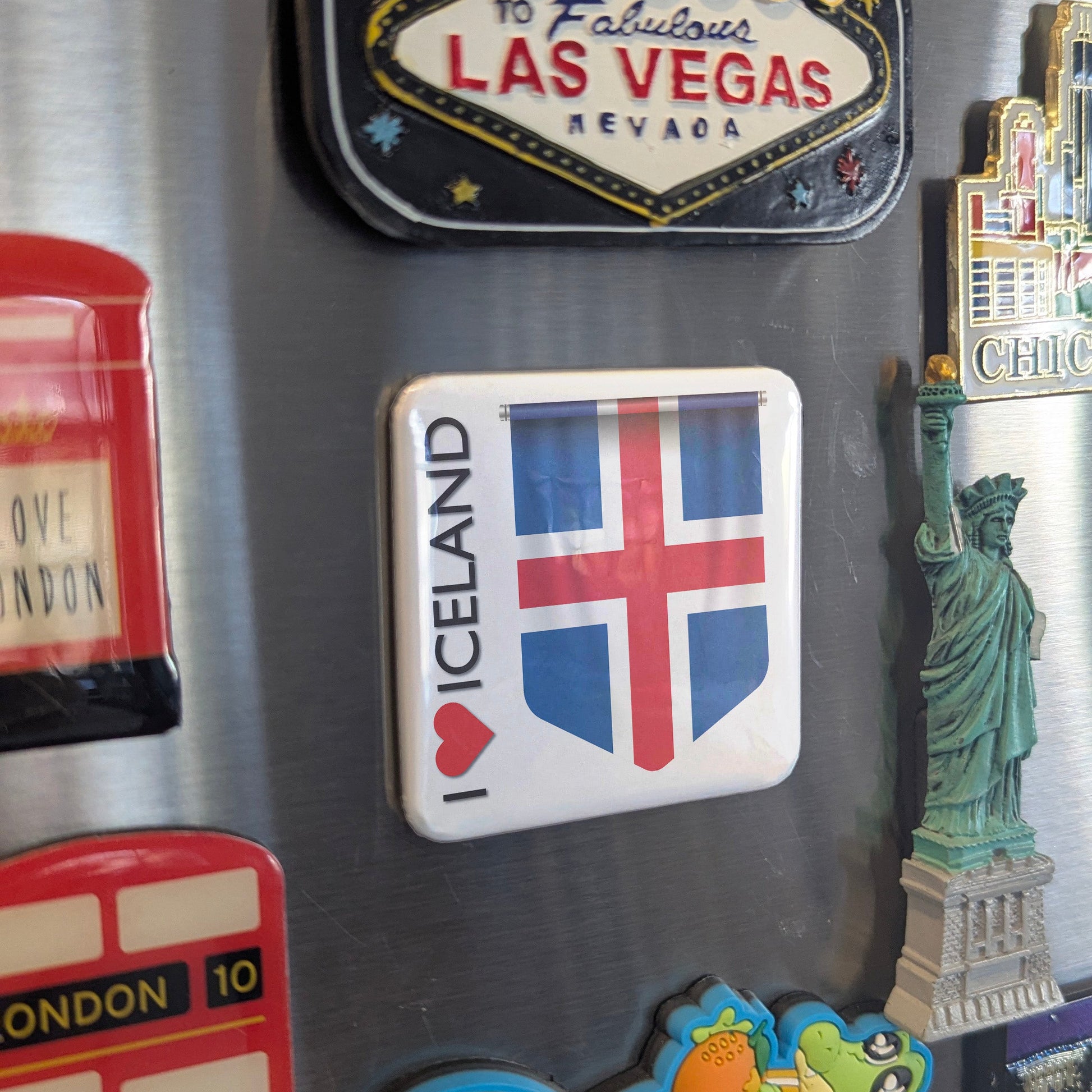 I Love Iceland Fridge Magnet