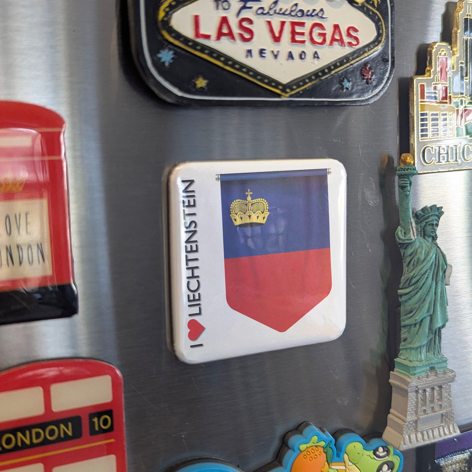 I Love Liechtenstein Fridge Magnet