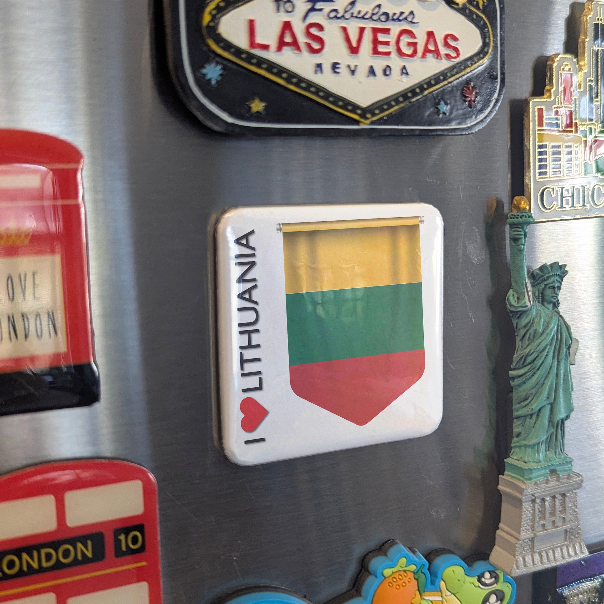 I Love Lithuania Fridge Magnet