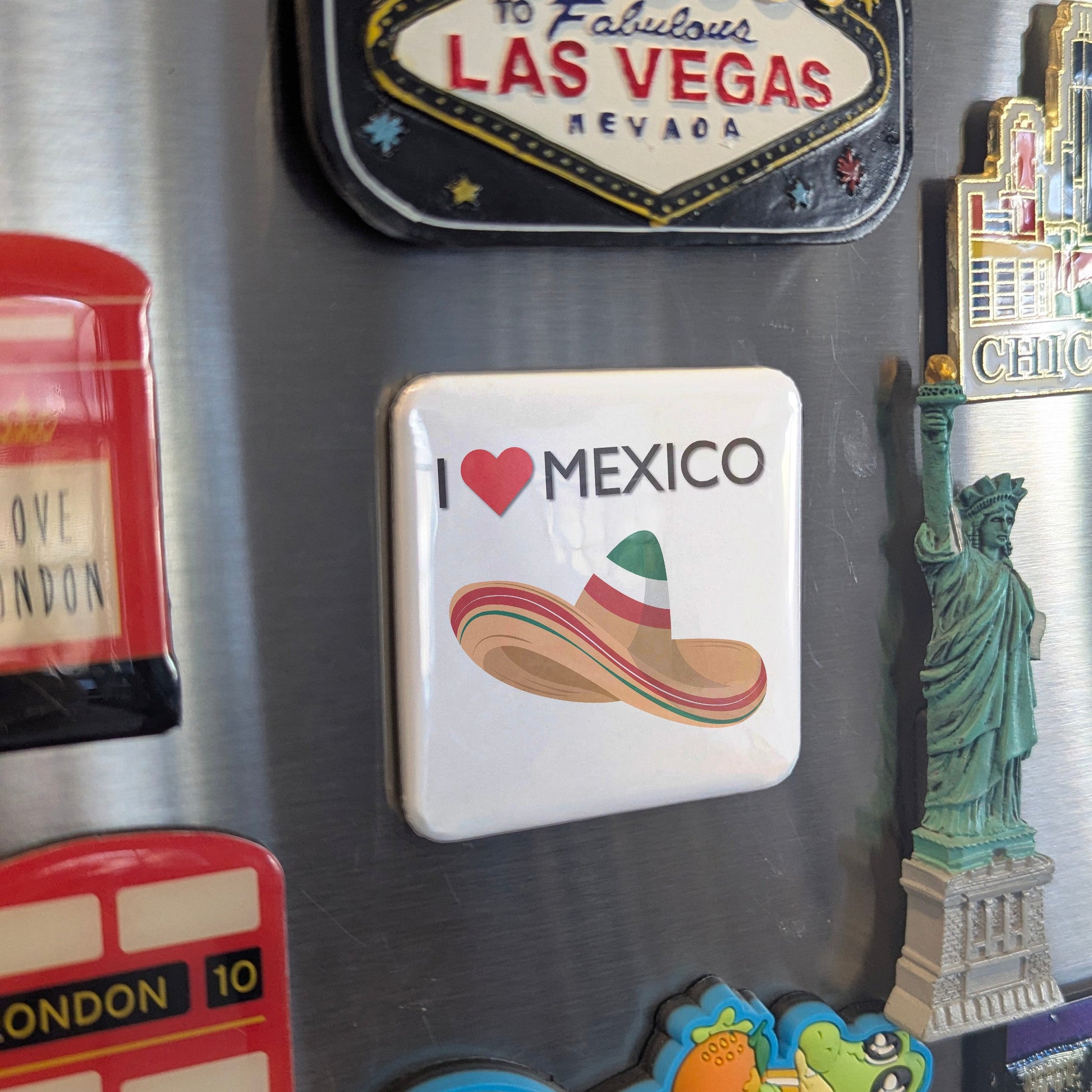 I LOVE Mexico Fridge Magnet